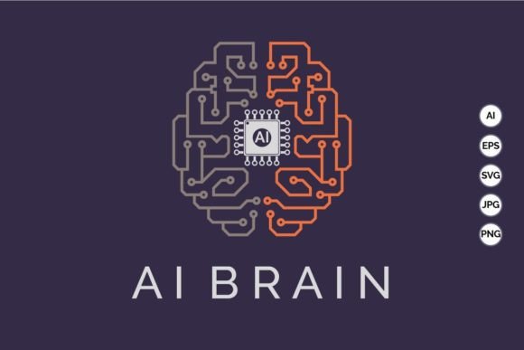 Download Brain AI Integrated Circuit Microchip - Integrated Collection